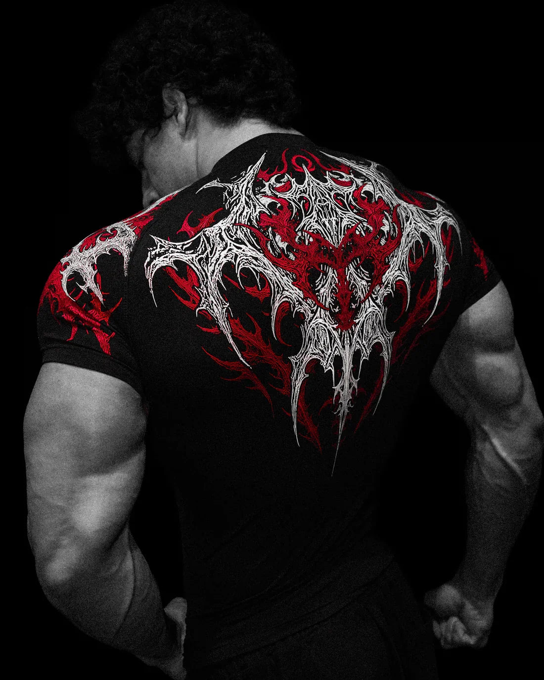 Breathe Divinity , Infernal Compression , Shortsleeve ( Heavenly Red)
