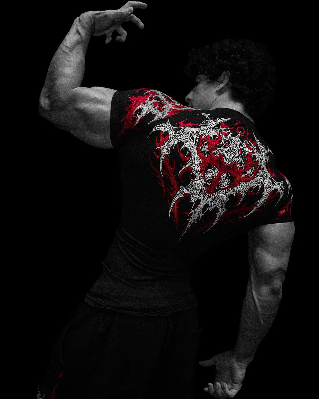 Breathe Divinity , Infernal Compression , Shortsleeve ( Heavenly Red)