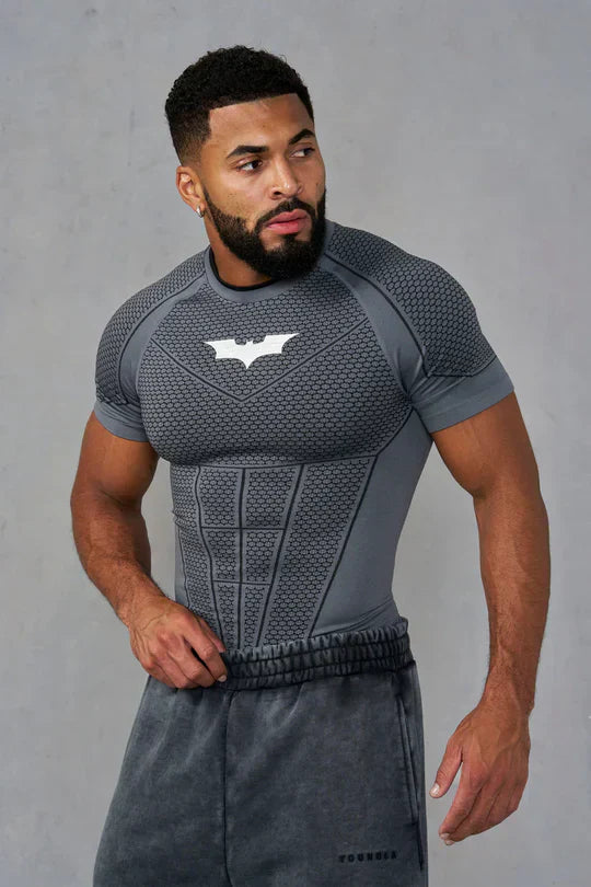 Batman Compression Tee – Dark Grey