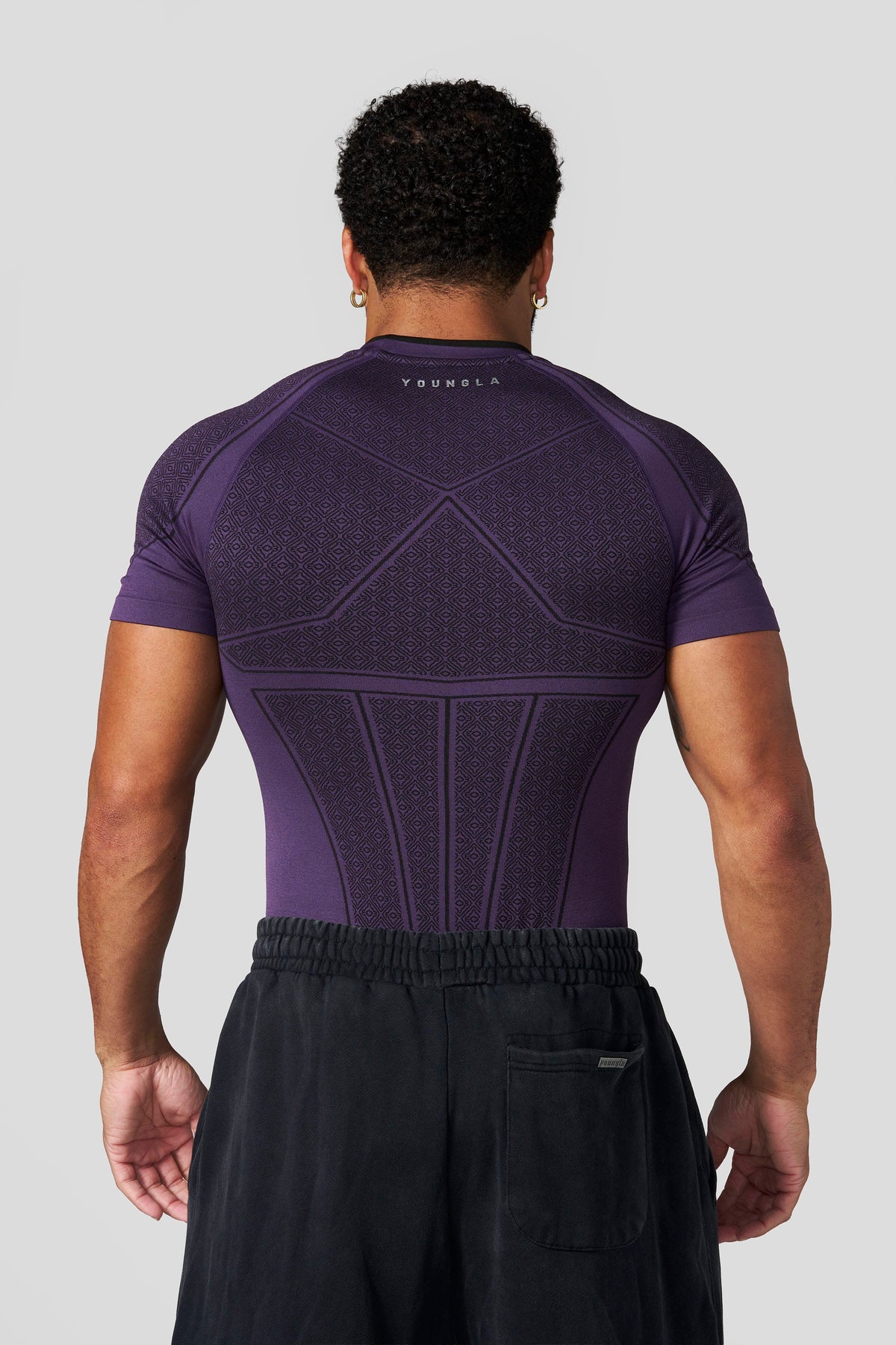 4259 - Batman Compression Tee - Purple Limited Edition - Image 7