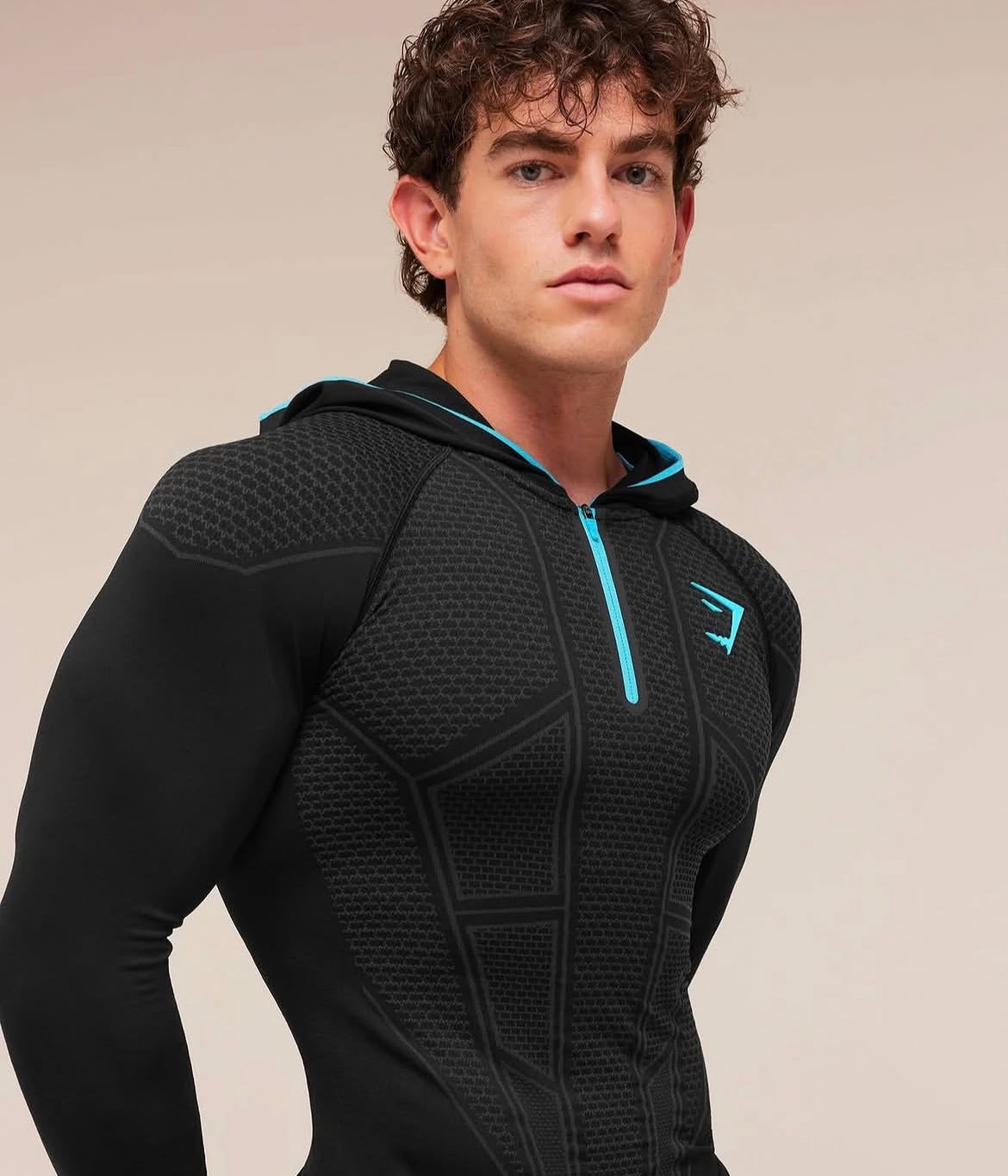 Onyx V1 blue Compression Hoodie