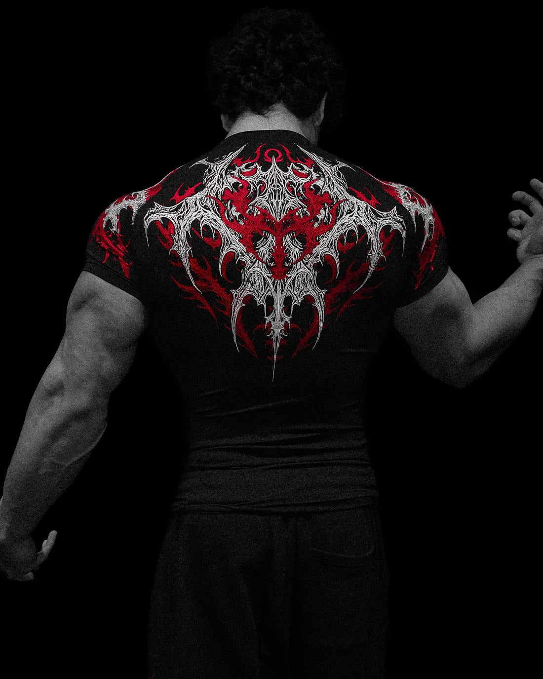 Breathe Divinity , Infernal Compression , Shortsleeve ( Heavenly Red)