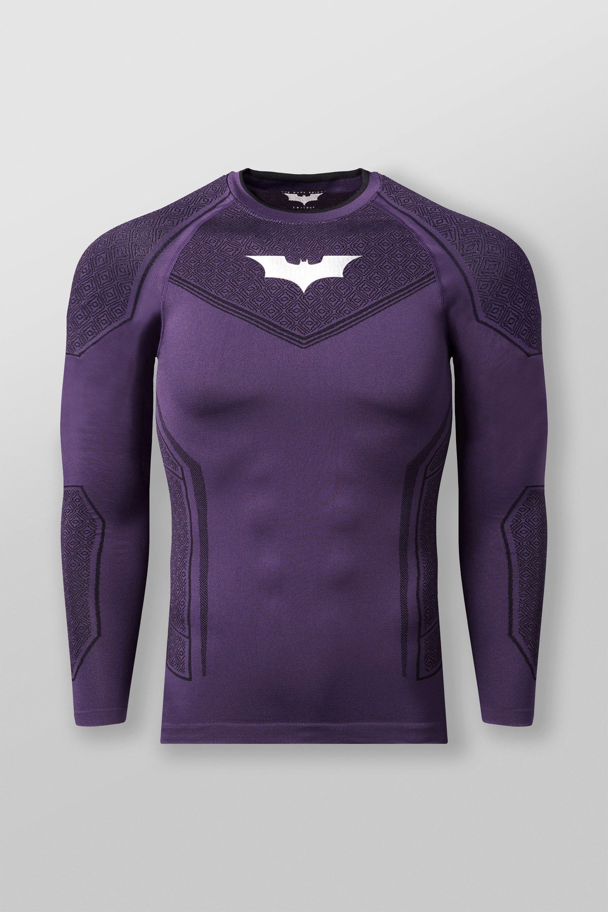 8004 - Batman Compression Longsleeve - Purple Limited Edition - Image 10