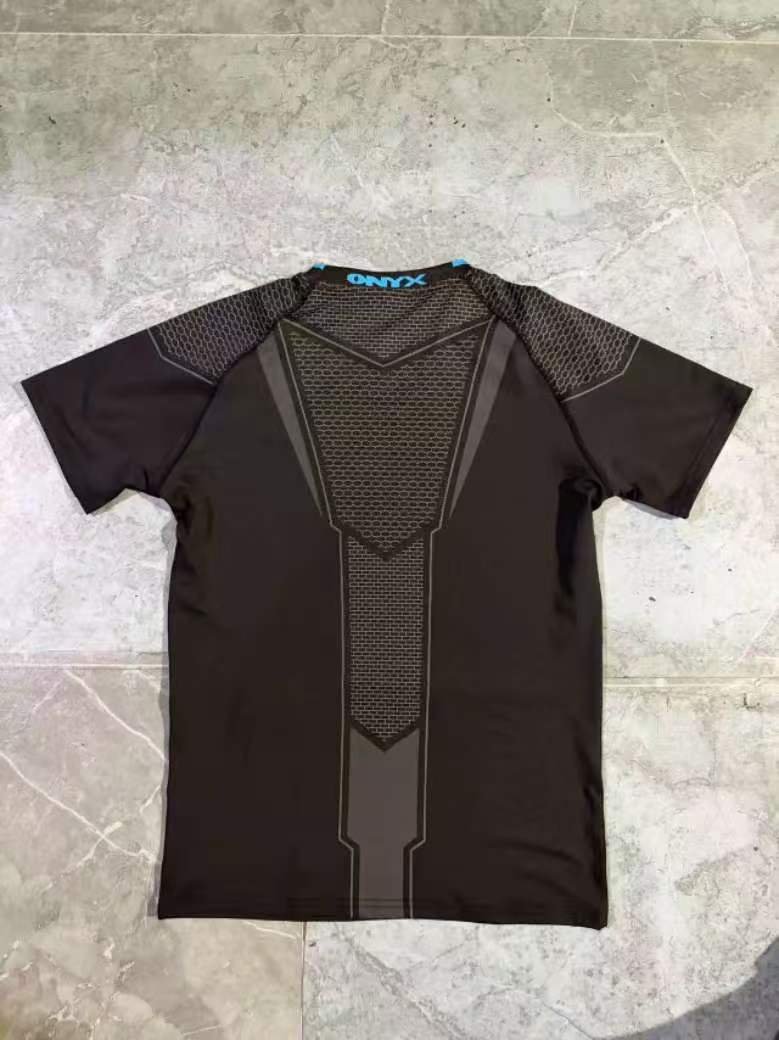 ONYX V1 Blue Performance Compression shirt