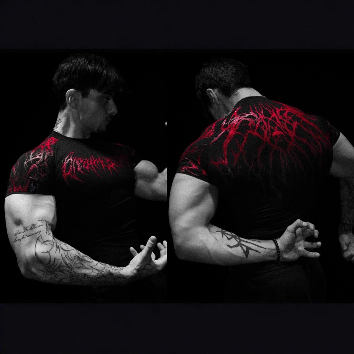 Breathe Divinity’s Void Tech™ Compression T-Shirt – Crimson Red Edition