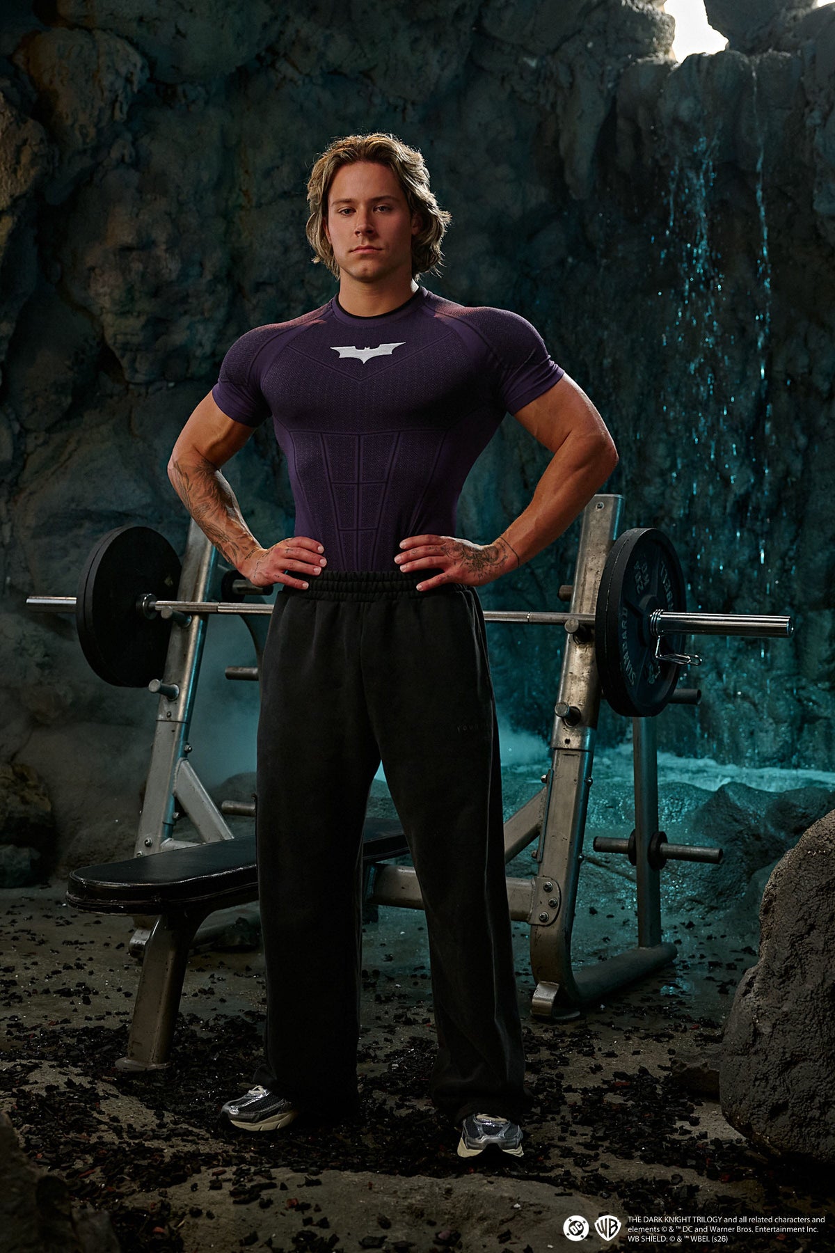4259 - Batman Compression Tee - Purple Limited Edition - Image 4
