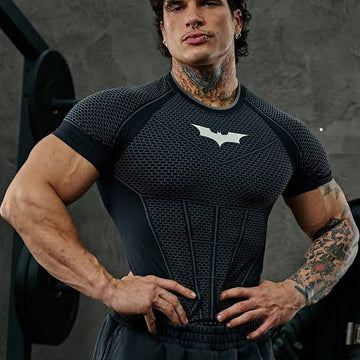 Batman Compression Tee Black