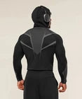 Onyx 5.0 Seamless Hoodie Black/Light Grey