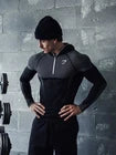 Onyx 5.0 Seamless Hoodie Black/Light Grey