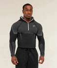 Onyx 5.0 Seamless Hoodie Black/Light Grey